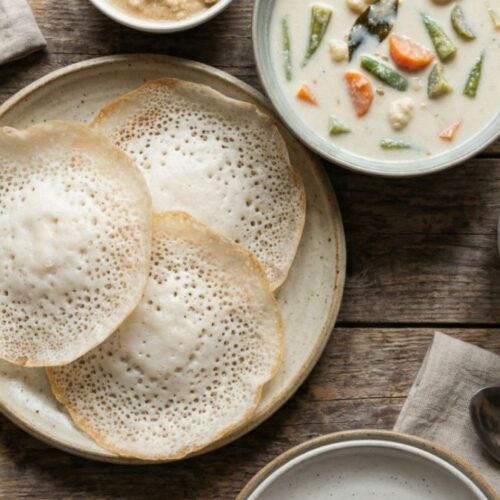 Soft and Fluffy Appam Recipe (Authentic South Indian Pancakes)