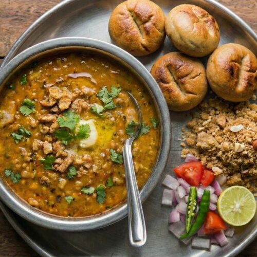 Dhaba Style Dal Baati Churma Recipe - Authentic Rajasthani Dish