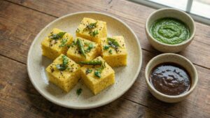 Khaman Dhokla Recipe - Soft Fluffy Gujarati Snack in 30 Minutes