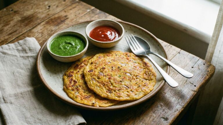 Moong Dal Chilla Recipe 8 Moong Dal Chilla Recipe - Easy Indian Breakfast Pancake