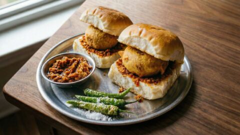 Mumbai's Vada Pav Recipe - Authentic Street Style Indian Snack