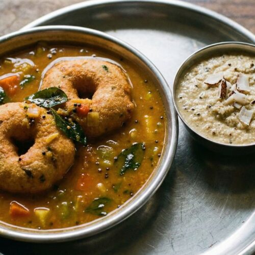 Sambar Vada Recipe - Authentic South Indian Breakfast