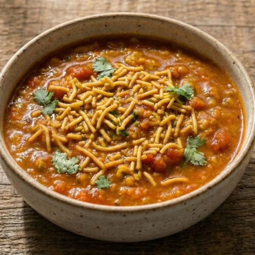 Sev Tamatar Recipe - Easy Gujarati Sabzi in 20 Minutes