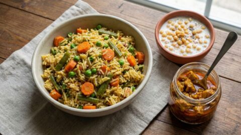 Veg Pulao Recipe - Easy One-Pot Indian Rice Dish