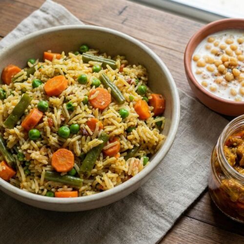 Veg Pulao Recipe - Easy One-Pot Indian Rice Dish