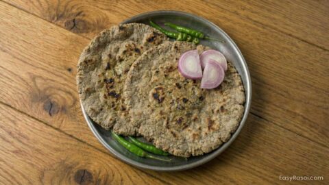 Bajra Roti Recipe 1 Bajra Roti Recipe - Authentic Indian Millet Flatbread | How to make Bajra Roti